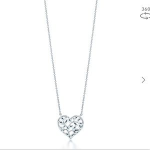 Tiffany & Co. Olive Leaf Heart Pendant